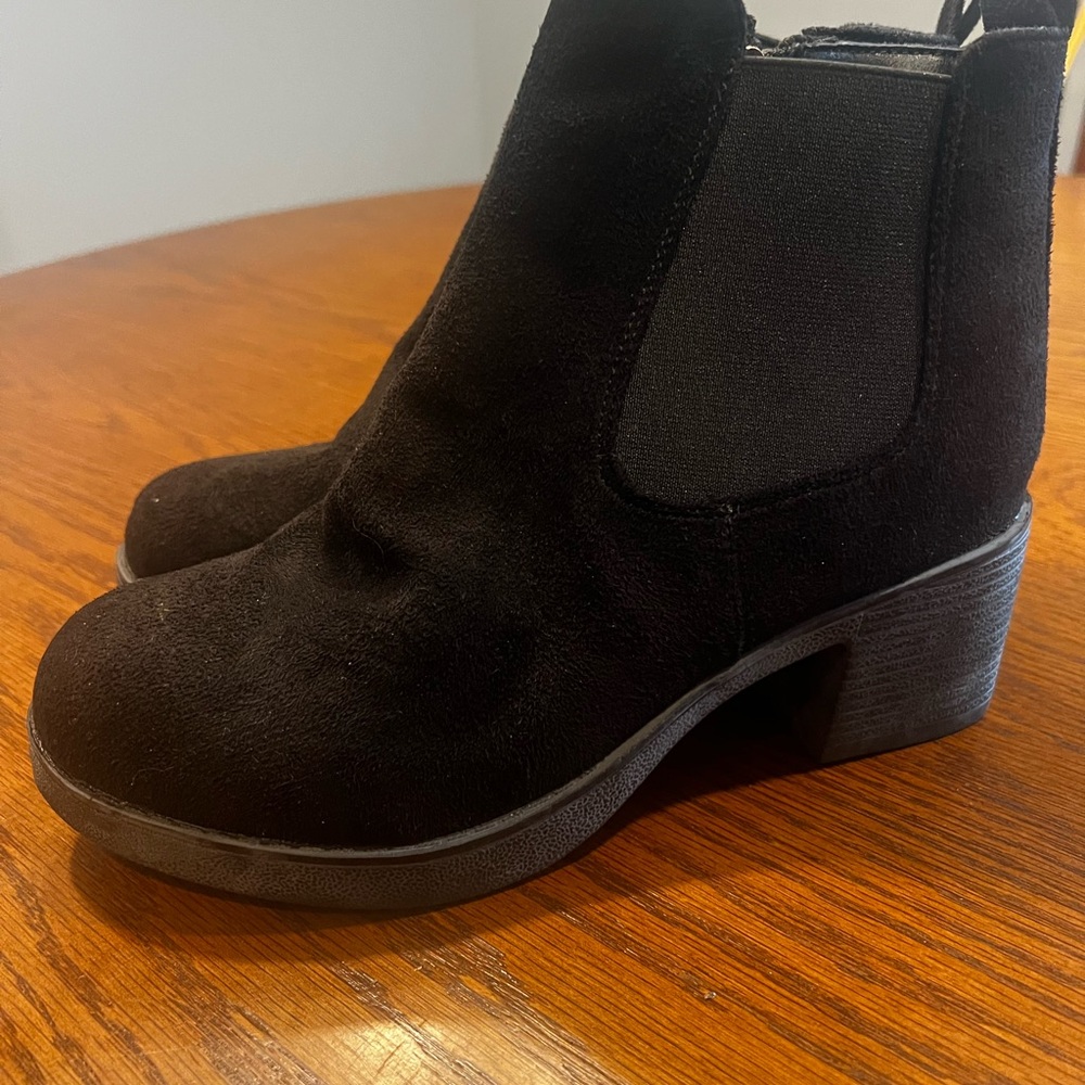 SHEIN Black Ankle Booties